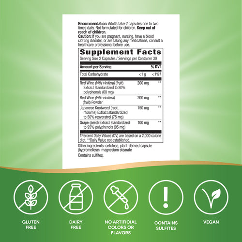 Nature's Way® | Resveratrol Sku:15611