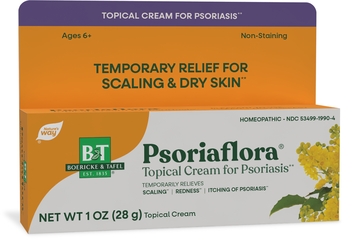 <{%PRIMARY_21850990%}>Nature's Way® | Psoriaflora Psoriasis Cream, 1 oz (28 g)