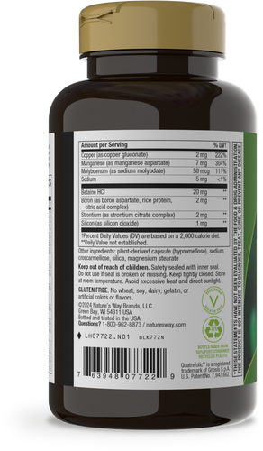 Nature's Way® | OsteoPrime - left side of pack Sku:07722