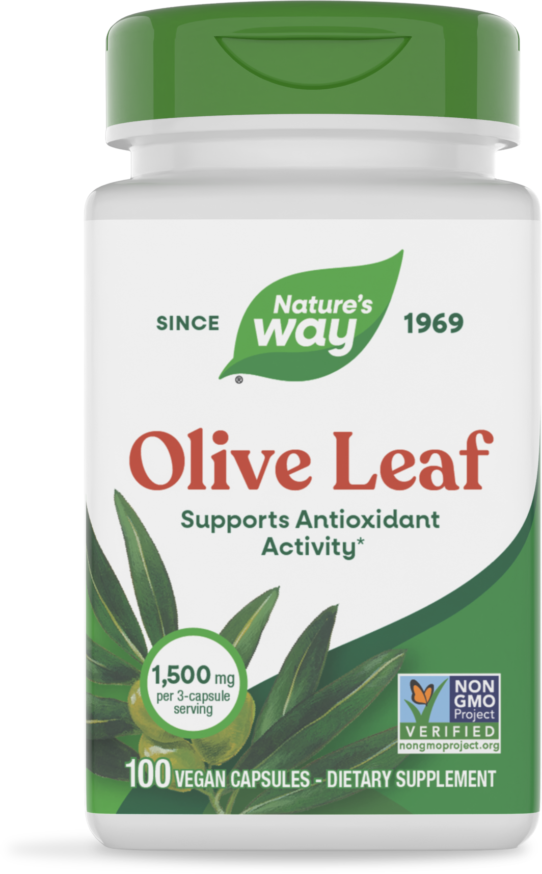 <{%PRIMARY_14521%}>Nature's Way® | Olive Leaf, 100 capsules