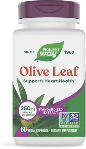 Nature's Way® | Olive Leaf Standardized Extract, 60 capsules Sku:64000