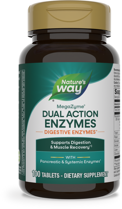 <{%PRIMARY_04251%}>Nature's Way® | Mega-Zyme, 100 tablets