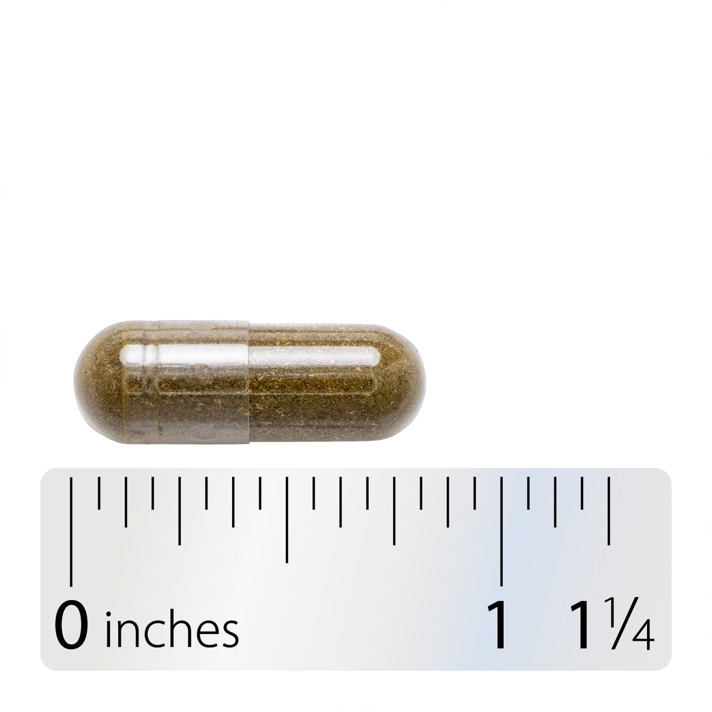<{%MAIN5_14160%}>Nature's Way® | Peppermint Leaf - Capsule and ruler