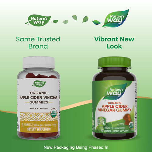 Nature's Way® | Organic Apple Cider Vinegar Gummies Sku:13752