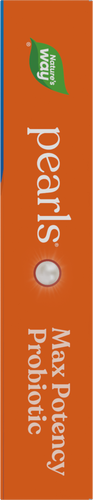 Nature's Way® | Probiotic Pearls MAX Potency - right side of pack Sku:5073IP