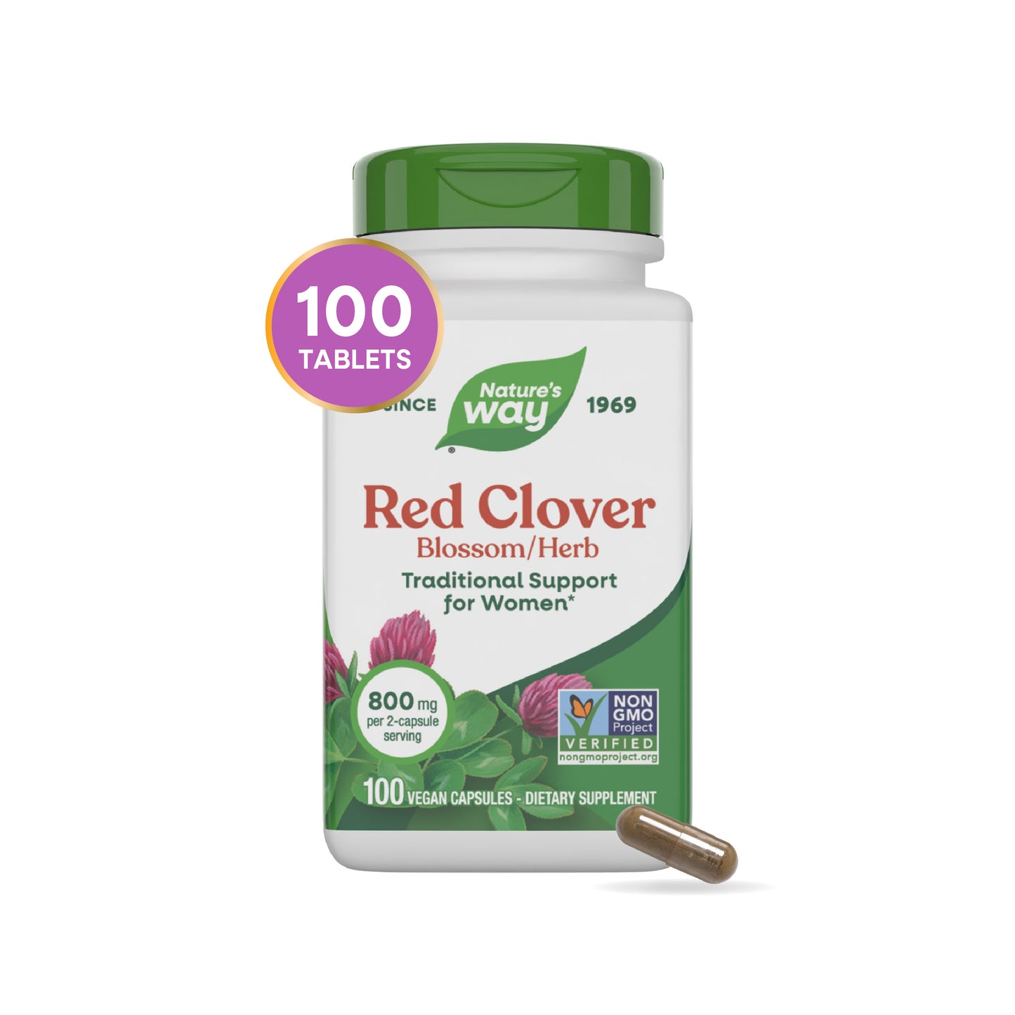 <{%MAIN8_16000%}>Nature's Way® | Red Clover Blossom / Herb