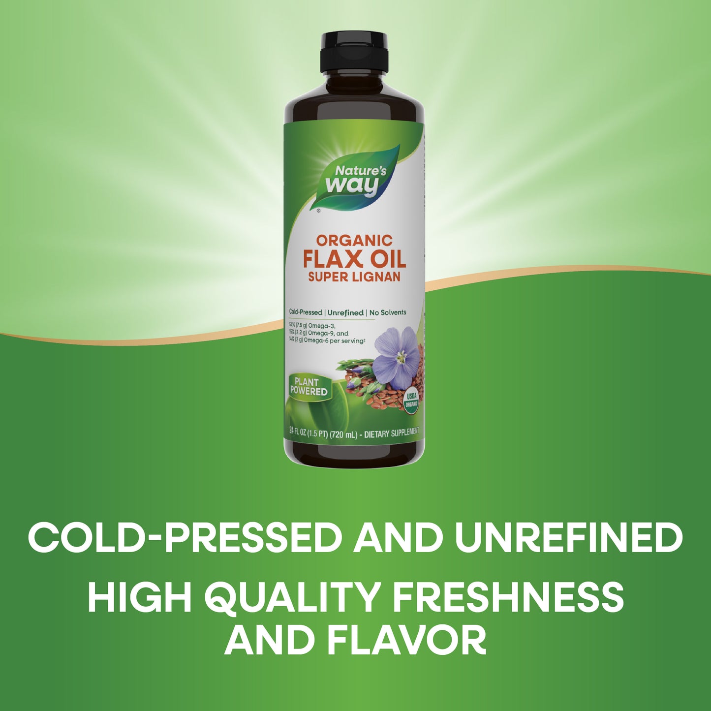 <{%MAIN12_15429%}>Nature's Way® | Organic Flax Oil Super Lignan