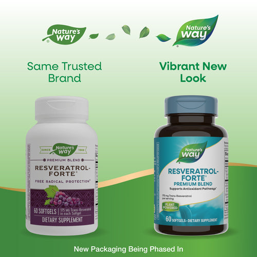 Nature's Way® | Resveratrol-Forte Premium Blend Sku:05836