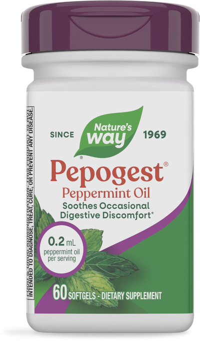 <{%PRIMARY_14537%}>Nature's Way® | Pepogest (Peppermint Oil), 60 softgels