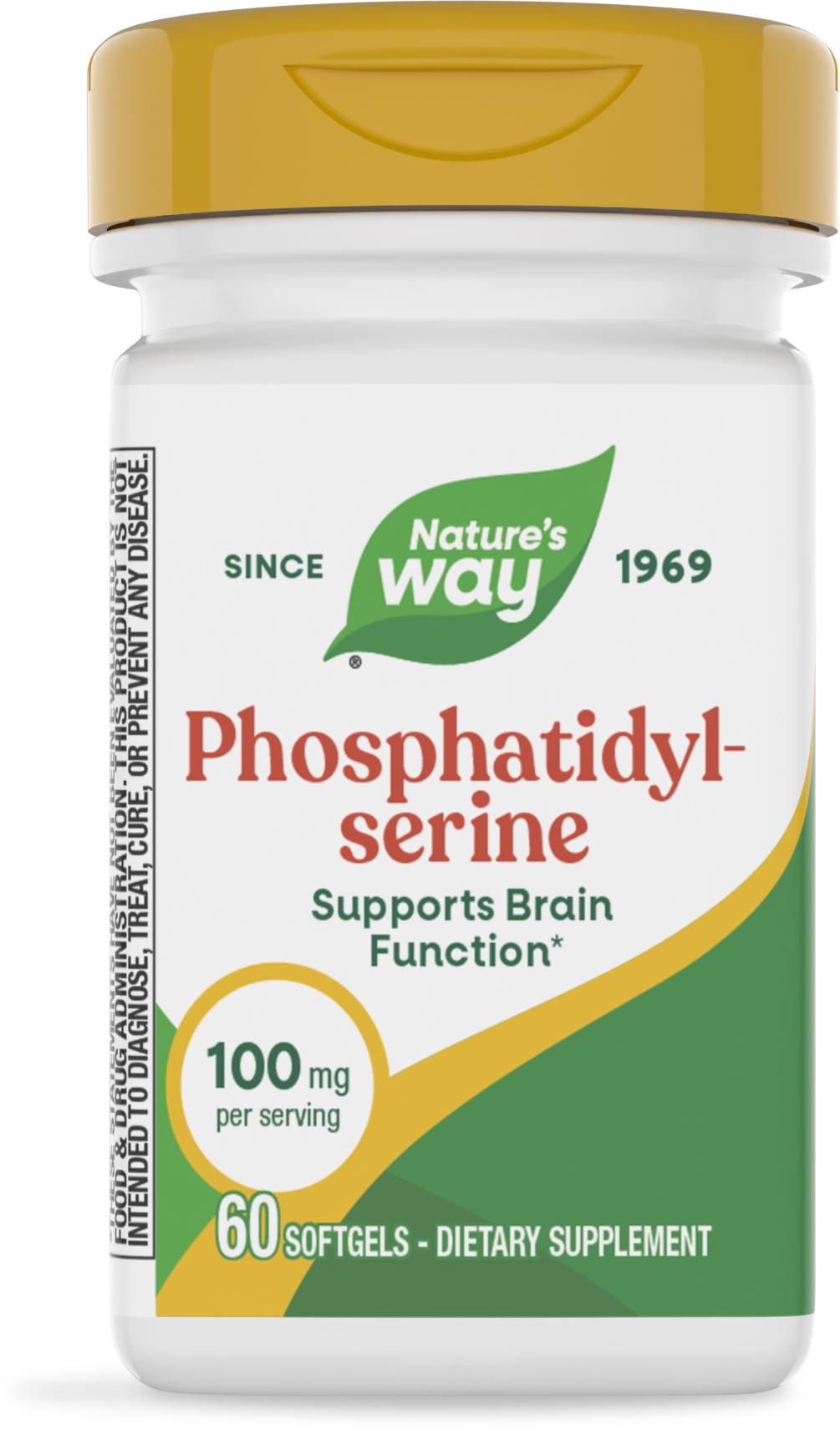 <{%PRIMARY_45161%}>Nature's Way® | Phosphatidylserine, 60 softgels