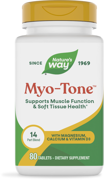 <{%PRIMARY_01558%}>Nature's Way® | Myo-Tone, 80 tablets