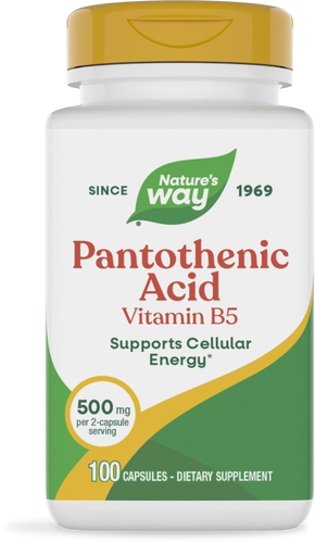 Nature's Way® | Pantothenic Acid Vitamin B5, 100 capsules Sku:40491