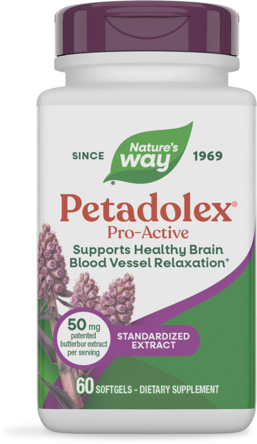 <{%PRIMARY_04806%}>Nature's Way® | Petadolex Pro-Active, 60 softgels