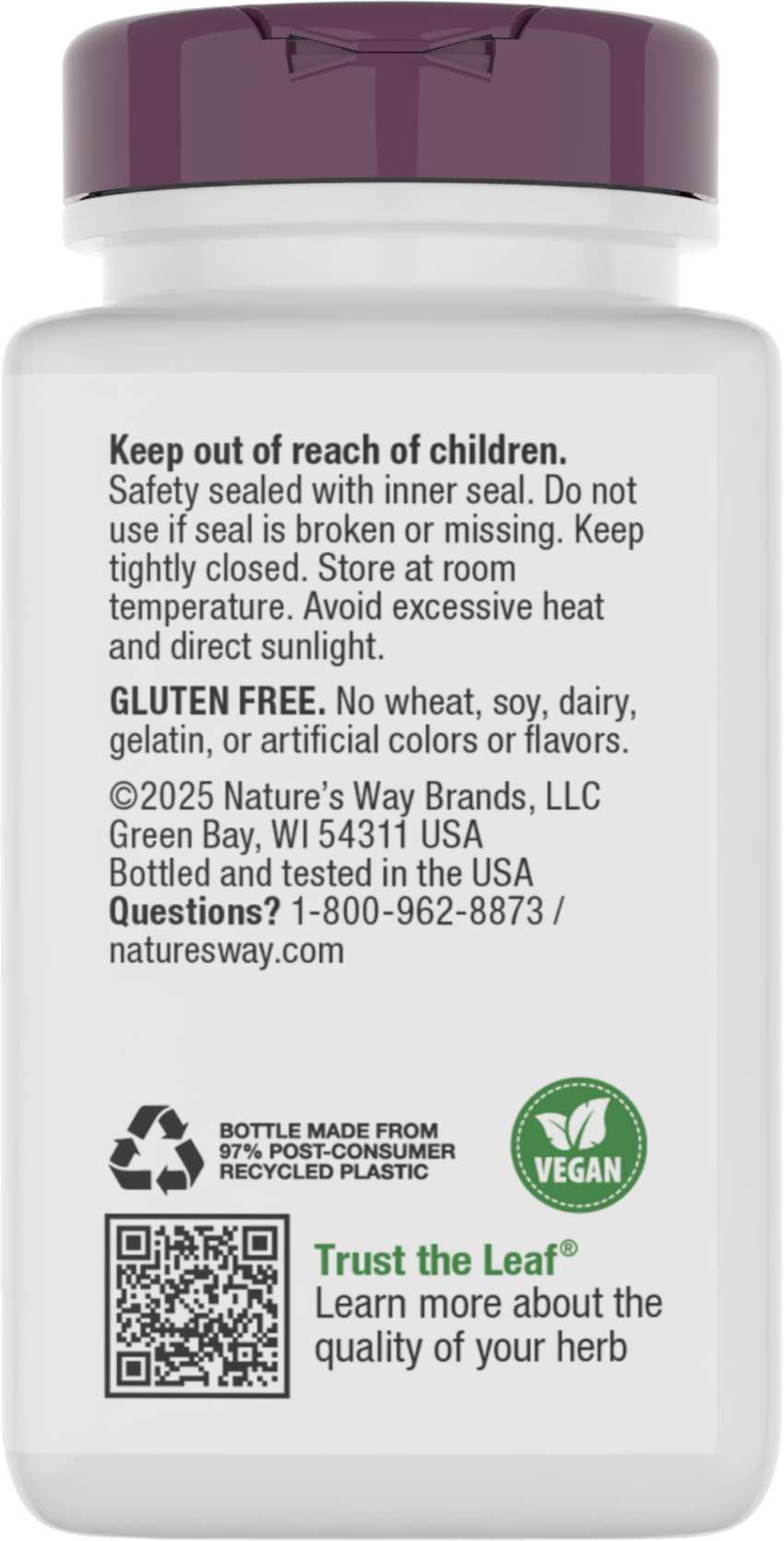<{%MAIN4_15611%}>Nature's Way® | Resveratrol - back of pack