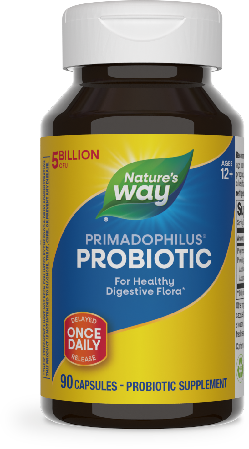 <{%PRIMARY_6800%}>Nature's Way® | Primadophilus Probiotic, 90 capsules