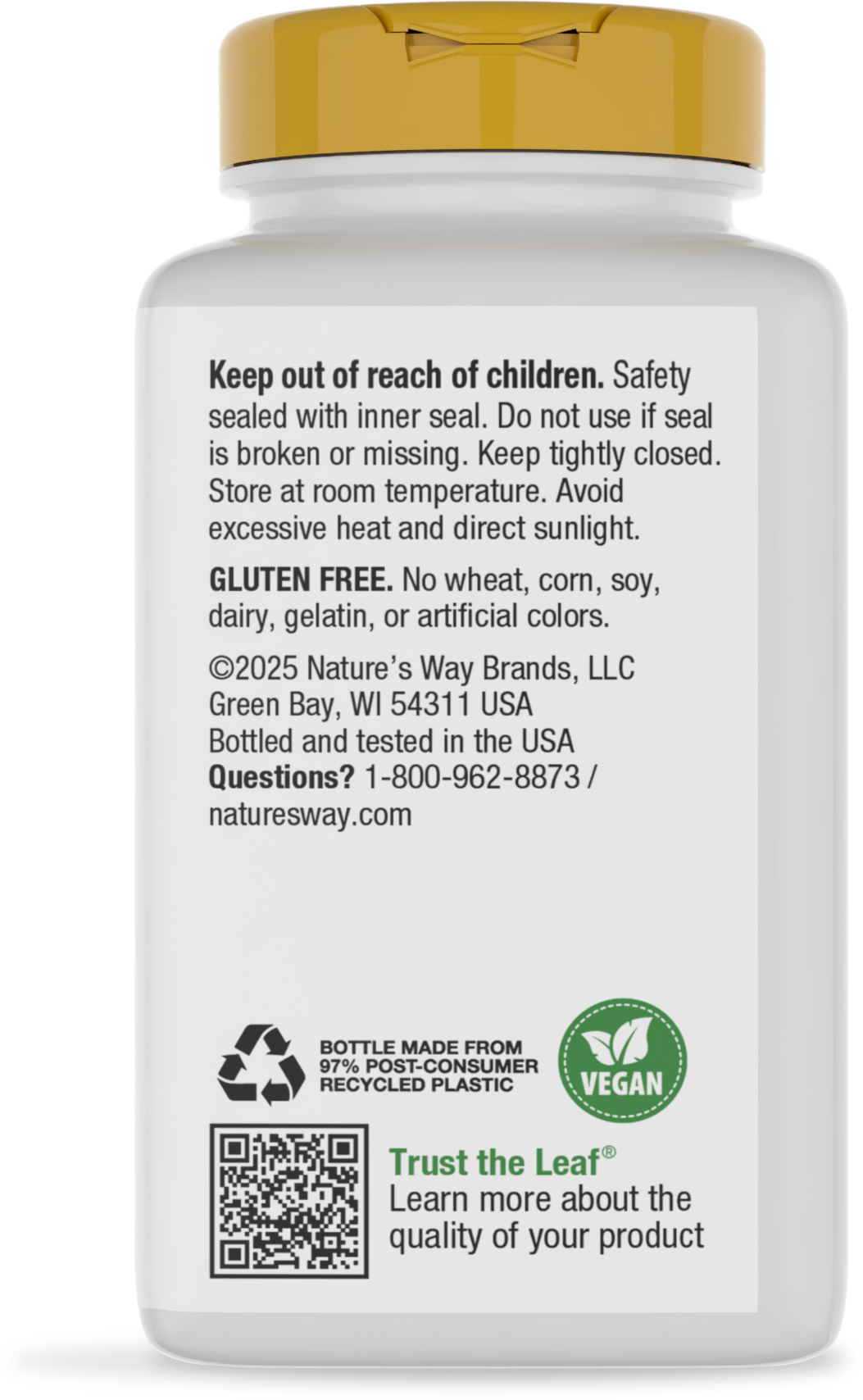 <{%MAIN4_15133%}>Nature's Way® | MSM - back of pack