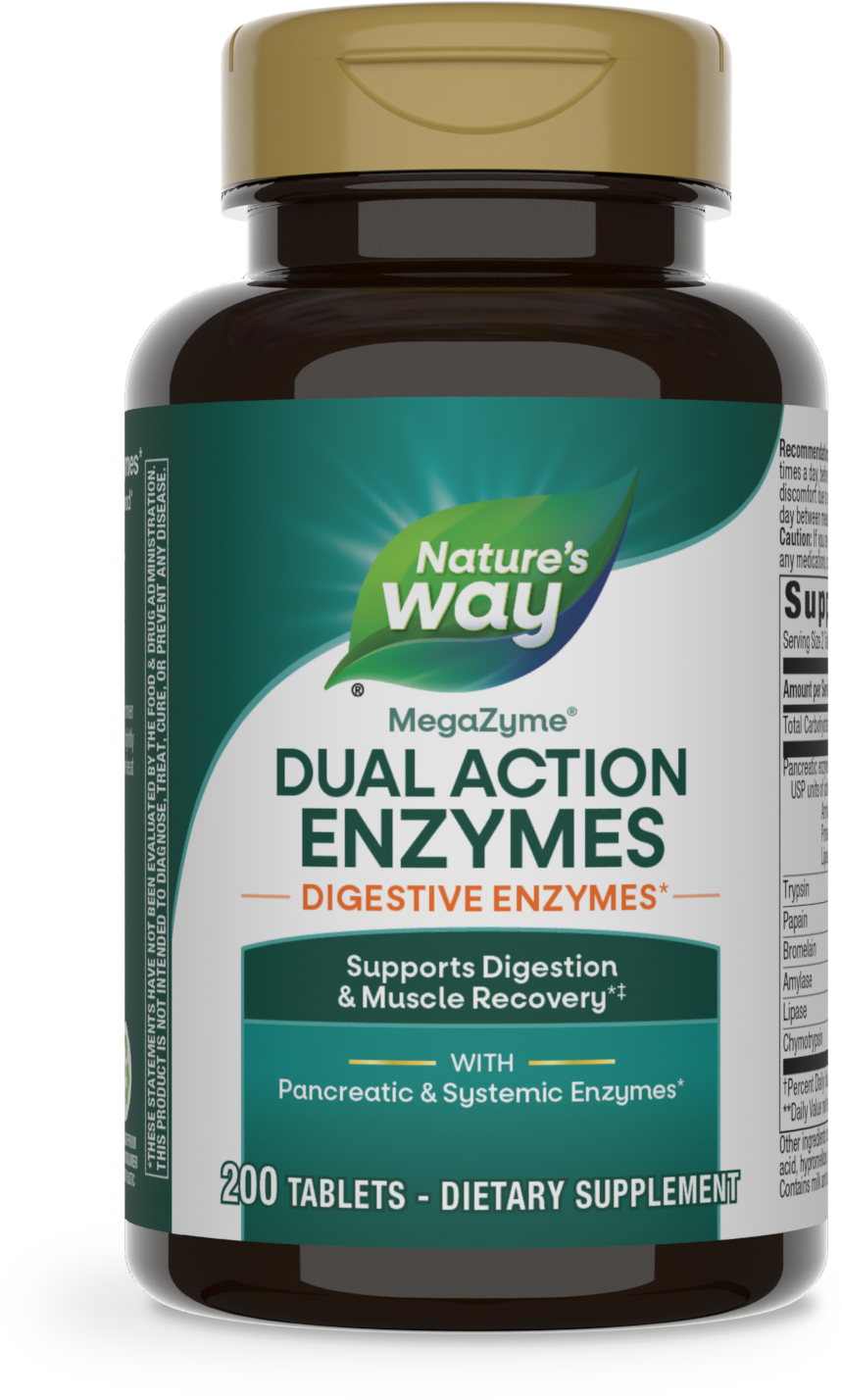 <{%PRIMARY_04250%}>Nature's Way® | Mega-Zyme, 200 tablets