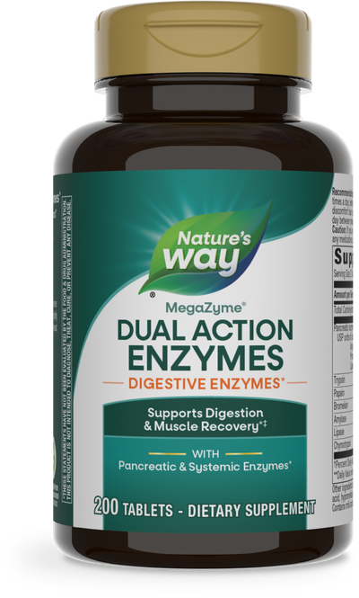 <{%PRIMARY_04250%}>Nature's Way® | Mega-Zyme, 200 tablets