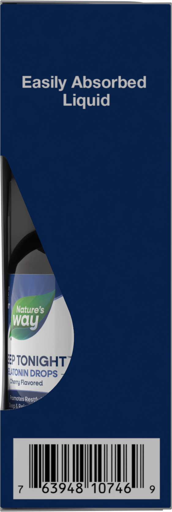 <{%MAIN3_10746%}>Nature's Way® | Sleep Tonight Melatonin Drops - right side of pack