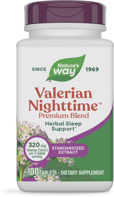 <{%PRIMARY_6640%}>Nature's Way® | Valerian Nighttime, 100 tablets