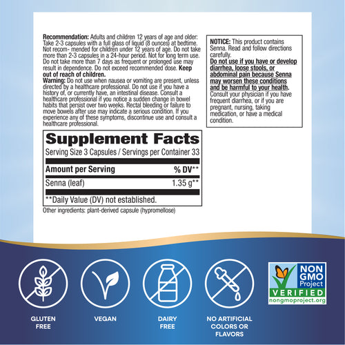 Nature's Way® | Senna Leaves Sku:17000