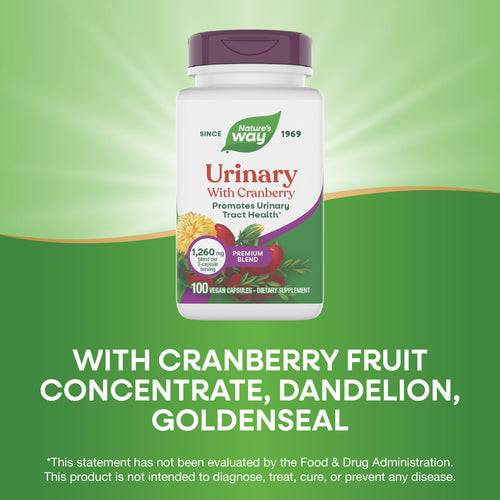 Nature's Way® | Urinary with Cranberry Premium Blend Sku:79320