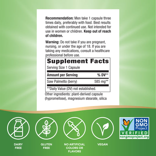 Nature's Way® | Saw Palmetto Berries Sku:16750