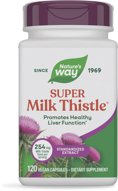 <{%PRIMARY_08102%}>Nature's Way® | Super Milk Thistle, 120 capsules