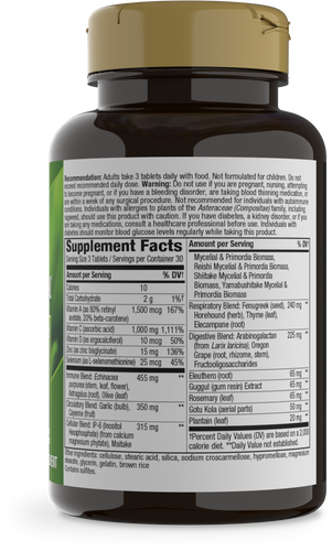 Nature's Way® | SystemWell Ultimate Immune* - right side of pack Sku:15023