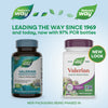 Nature's Way® | Valerian - package updates old to new Sku:63400