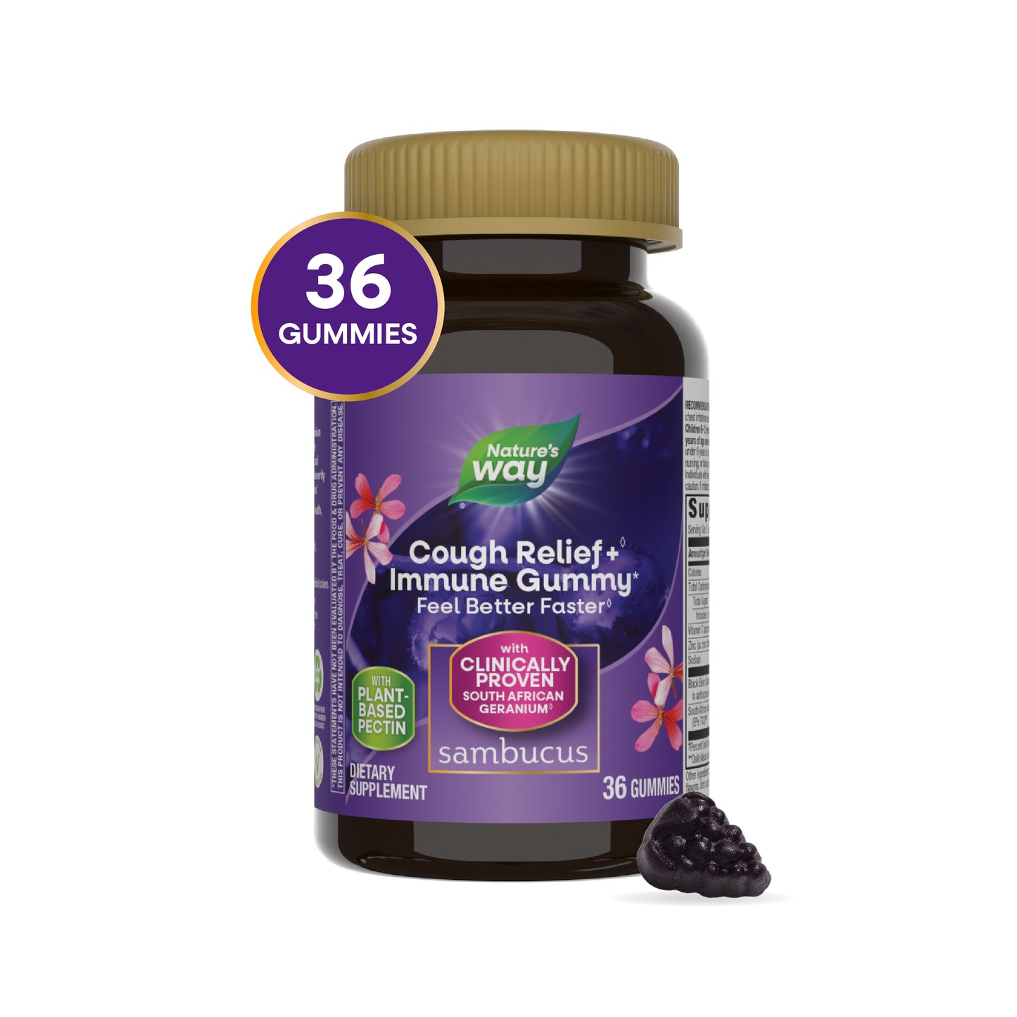 <{%MAIN7_13610%}>Nature's Way® | Sambucus Cough Relief + Immune Gummy