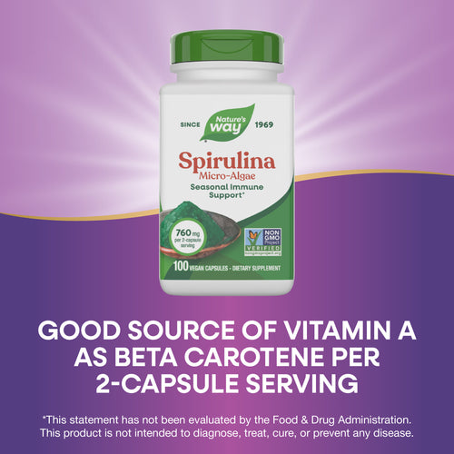 Nature's Way® | Spirulina Micro-Algae Sku:17200