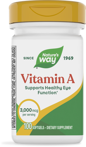 Nature's Way® | Vitamin A, 100 softgels Sku:40110