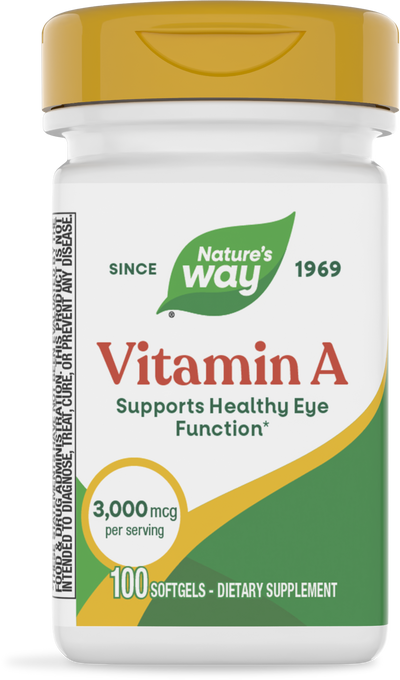<{%PRIMARY_40110%}>Nature's Way® | Vitamin A, 100 softgels