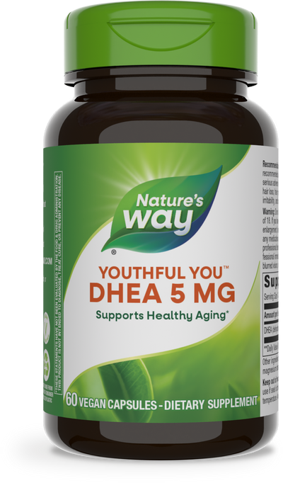 <{%PRIMARY_05006%}>Nature's Way® | Youthful You DHEA 5mg, 60 capsules