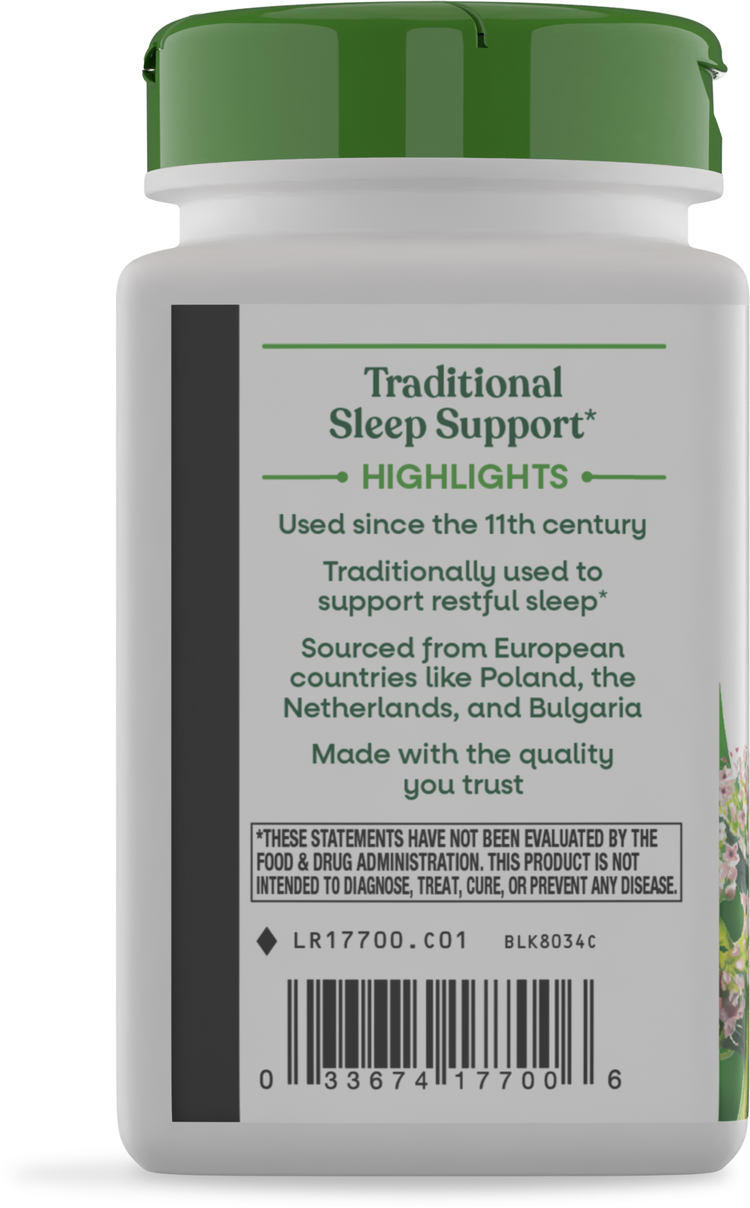 <{%MAIN3_17700%}>Nature's Way® | Valerian Root - left side of pack