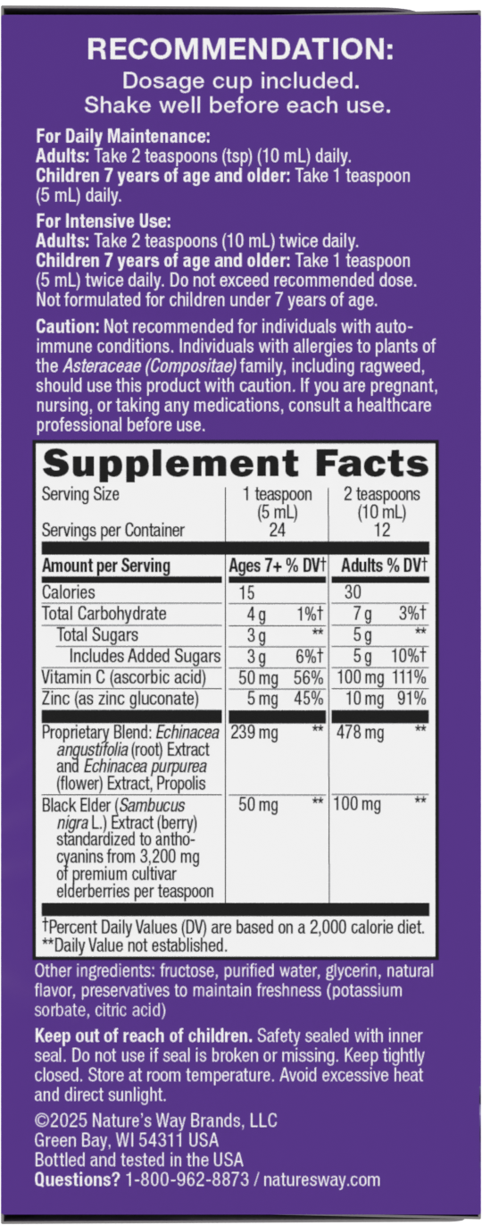 <{%MAIN2_6974%}>Nature's Way® | Sambucus Immune Elderberry Syrup - right side of pack