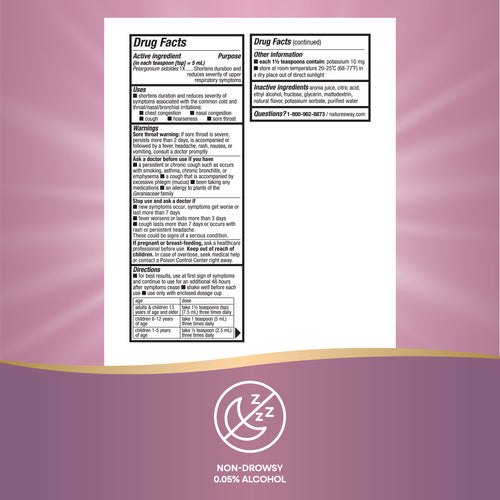 Nature's Way® | Umcka Kids Cold Relief Syrup Sku:60165