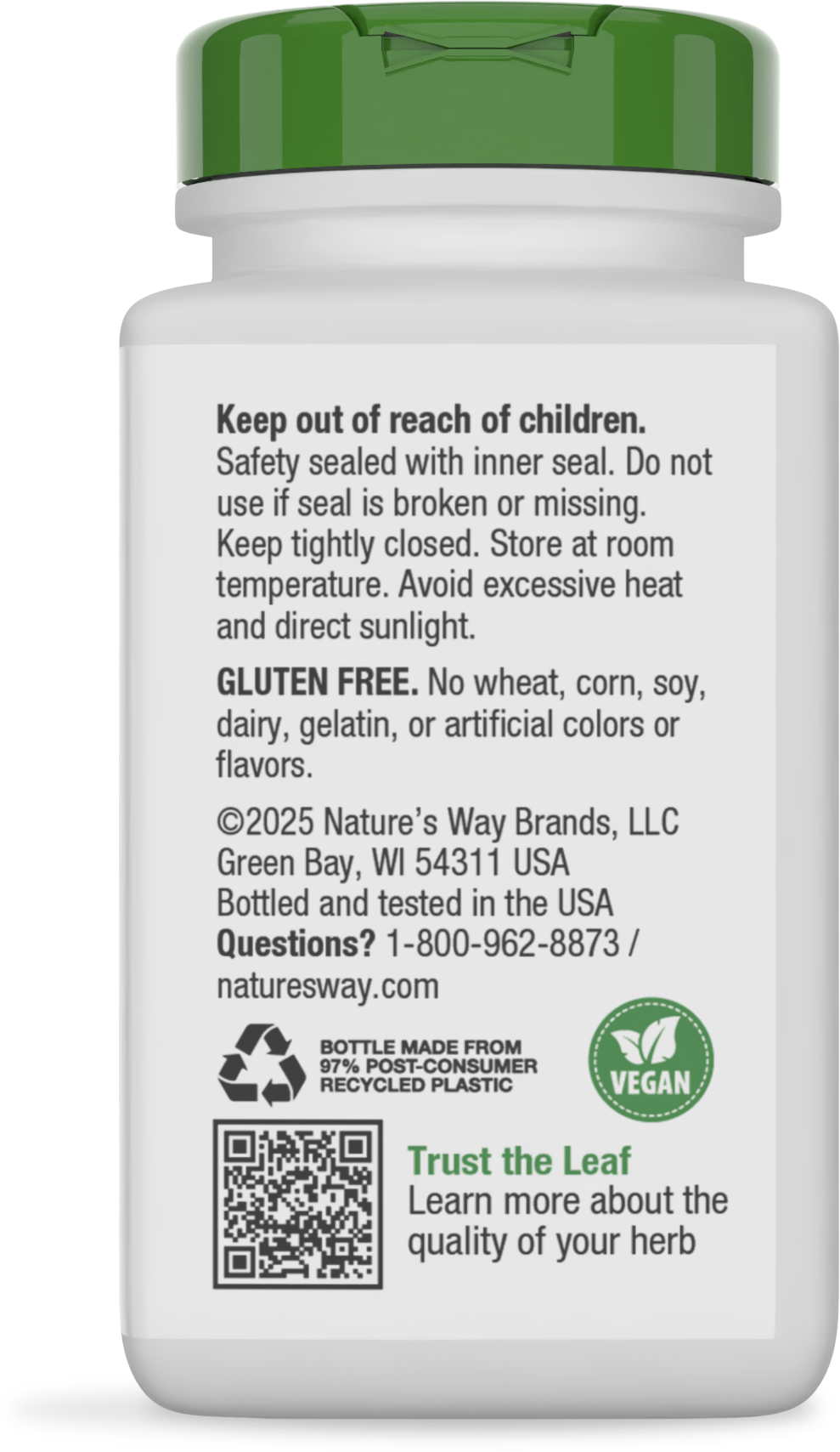 <{%MAIN12_16750%}>Nature's Way® | Saw Palmetto Berries - back of pack