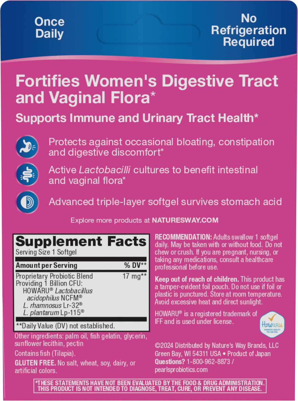<{%MAIN9_undefined%}>Nature's Way® | Probiotic Pearls® Women's