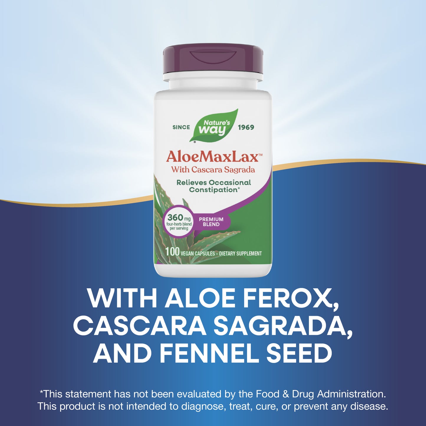 <{%MAIN6_142%}>Nature's Way® | Aloe MAXLAX Premium Blend