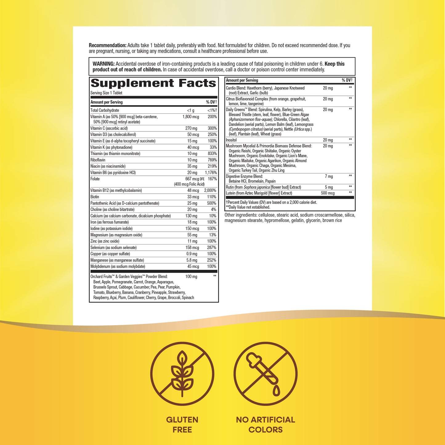 <{%MAIN7_15679%}>Nature's Way® | Alive! Adult Ultra Multivitamin