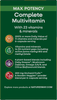 Nature's Way® | Alive! Max6 Potency Adult Complete Multivitamin - left side of pack Sku:15090