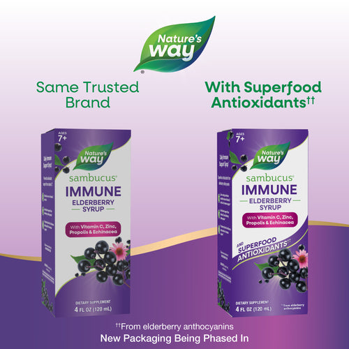 Nature's Way® | Sambucus Immune Elderberry Syrup Sku:6974