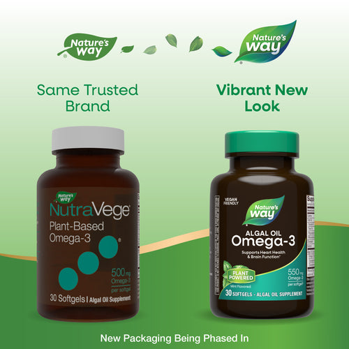 Nature's Way® | NutraVege Omega-3 Sku:12197