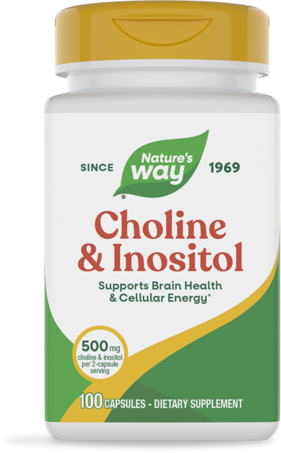 <{%PRIMARY_40462E%}>Nature's Way® | Choline & Inositol, 100 capsules