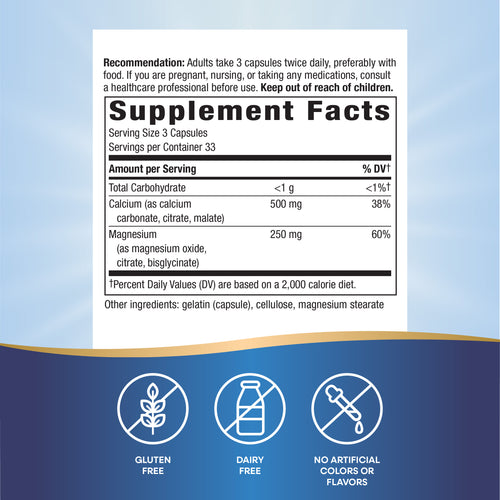 Nature's Way® | Calcium & Magnesium Mineral Complex Sku:41310