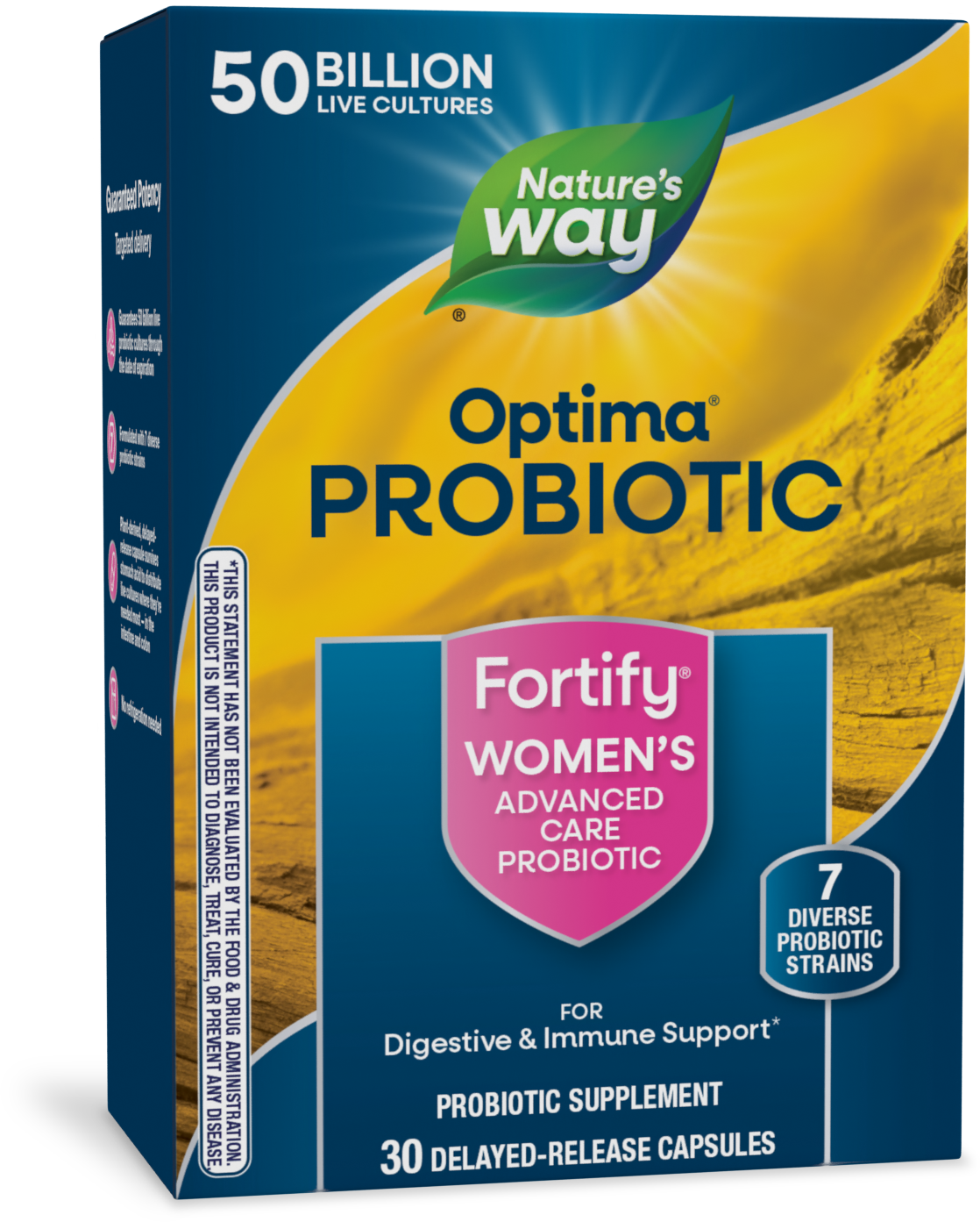 <{%PRIMARY_10336E%}>Nature's Way® | Fortify Optima Women's 50 Billion Probiotic, 30 capsules