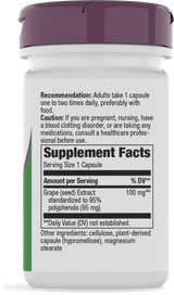 <{%MAIN10_14320%}>Nature's Way® | Grape Seed Standardized Extract - right side of pack