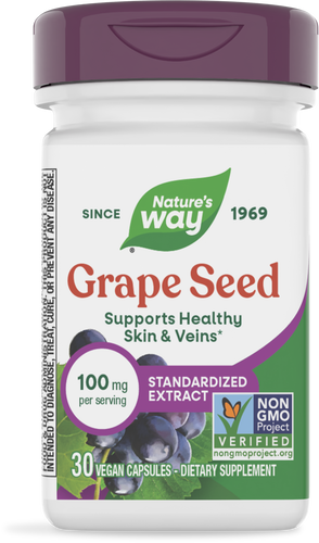 Nature's Way® | Grape Seed Standardized Extract, 30 capsules Sku:14320E